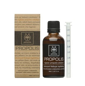 Apivita Propolis Organic Propolis Solution, 50ml