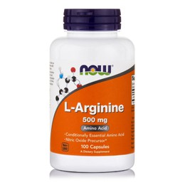 Now Foods L-Arginine 500mg 100Capsules