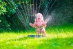 Girl toddler child summer water fun outdoor