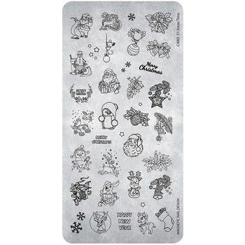 118654 STAMPING PLATE 51 XMAS TIME
