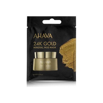 AHAVA SINGLE USE 24K GOLD MINERAL MUD MASK ΜΑΣΚΑ Π