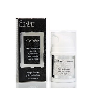 Sostar Milk Face and Eye Anti-ageing Cream, 50ml