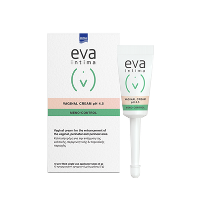 INTERMED Eva Intima Meno-Control Vaginal Cream pH 4.5 Vaginal Strengthening Vaginal Cream x10