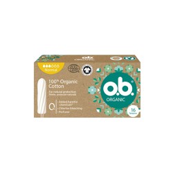 O.b Organic Cotton Tampons 16 pieces