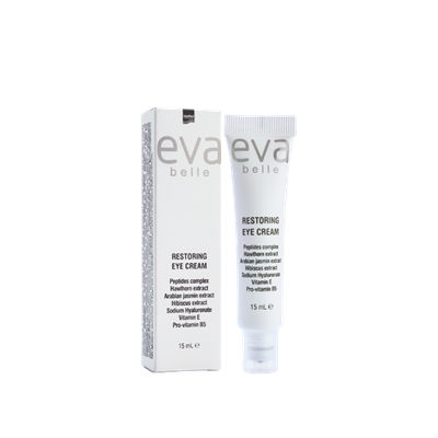 INTERMED Eva Belle Eye Cream Κρέμα Αναζωογόνησης Ματιών Με Ειδική Κεφαλή Εφαρμογής 15ml