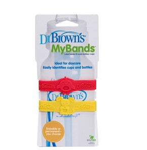 Dr Brown's My Bands-Ελαστικές Ετικέτες για Μπιμπερ