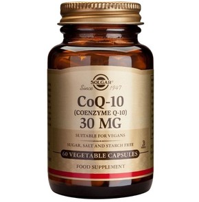 Solgar Coenzyme Q-10 30mg 60 VegCapsules