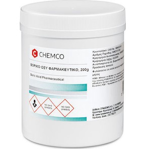 Chemco Βορικό Οξύ Φαρμακευτικό, 200gr