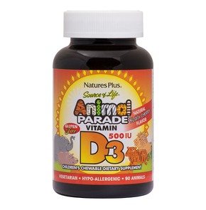Animal Parade Vitamin D3 500iu, 90caps