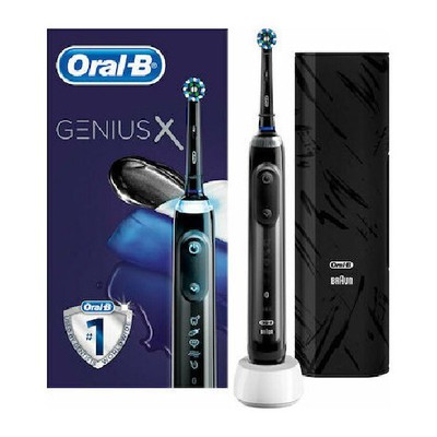 ORAL-B Ηλεκτρική Οδοντόβουρτσα Genius X 10000 Midnight Black Special Edition