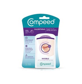 Compeed Invisible Cold Sore Patches for Herpes, 15