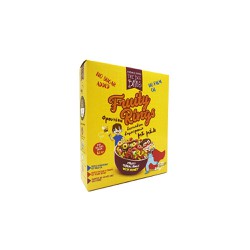 The Bee Bros Cereal Fruity Rings With Honey Sugar Free 250gr