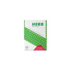 Vican Herb Spare Filter Ανταλλακτικά Φίλτρα 24 τεμάχια