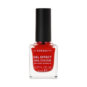 KORRES Gel effect nail colour N48 coral red 11ml