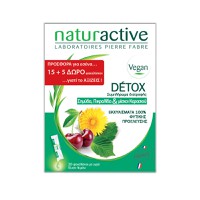Naturactive Detox 20 Φακελίσκοι Με Υγρό Γεύση Λεμό