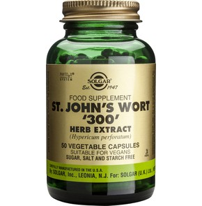 Solgar St Johns Wort Herb Extract 300mg 50 Capsule