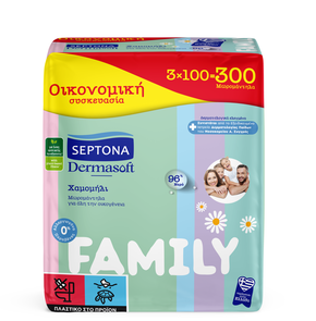 Septona Dermasoft Family 3x100 pcs