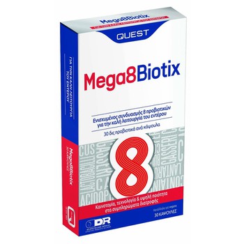 QUEST MEGA 8 BIOTIX 30 CAPS