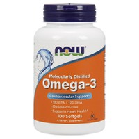 NOW OMEGA-3 (180 EPA/120DHA) 100SOFTGELS