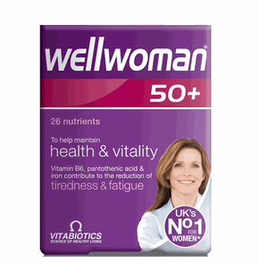 Vitabiotics Wellwoman 50+, 30 ταμπλέτες