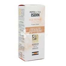 ISDIN FotoUltra Age Repair Color Fusion Water SPF50 - Αντηλιακό Προσώπου με Χρώμα, 50ml
