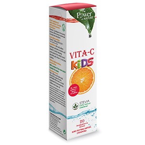 POWER HEALTH Vit-C Kids Stevia με γεύση ροδάκινο 2