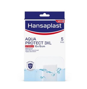 Hansaplast Aqua Protect Sterile 3XL 10x15cm, 5 Str