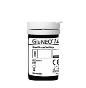 Gluneo Lite Blood Glucose Test Strips, 50pcs