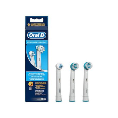 ORAL B Spare Heads Ortho Care Essentials x3