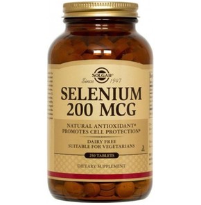  Solgar Selenium 200μg 250 Tablets