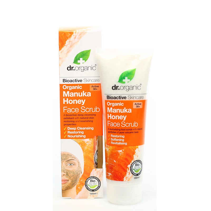 Organic Manuka Honey Face Scrub 