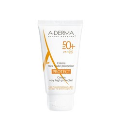 A-Derma Cream Very High Protection SPF50+ Αντηλιακή Κρέμα Προσώπου Για Κανονικό-Ξηρό Δέρμα 40ml