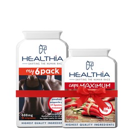 Healthia Promo My 6Pack + Caps Maximum + Δώρο Superior B-Complex