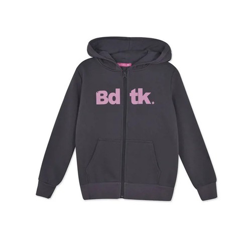 Bdtk Kids Girls Co Hooded Zip Sweater (1222-701022