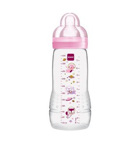 MAM Easy Active Baby Bottle for 4 Months+ for Girl