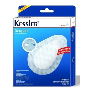 Kessler Ocupad Ocular Adhesive Dressings 6x8 cm, 1