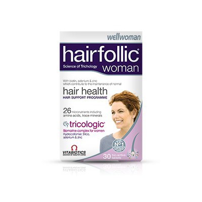 Vitabiotics Wellwoman Hairfollic Tricologic 60tabs