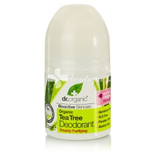 Dr.Organic Tea Tree DEODORANT - Αποσμητικό, 50ml