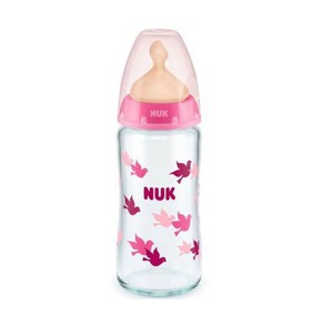 Nuk First Choice Glass Bottle with Latex Nipple fo