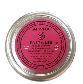 Apivita Pastilles for Sore Throat and Cough Relief
