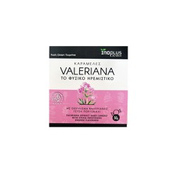 InoPlus Valerian Candies With Soothing Relaxing Action With Orange Flavor 50gr