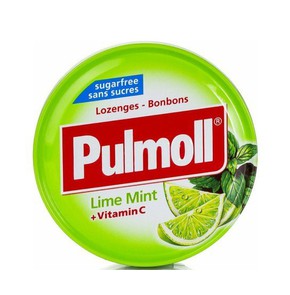 Pulmoll Lozenges with Lime & Vitamin C, 45gr