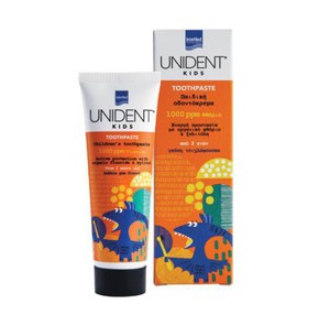 Intermed Unident Kids Toothpaste 1000 ppm, 50ml 