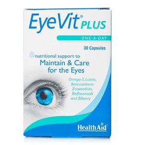 Health Aid EyeVit Plus 30 Capsules