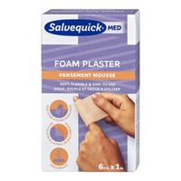 Salvequick Foam Plaster 6cm x 1m - Αυτοκόλλητος Αδ