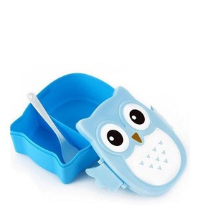 One & Only Baby Lunch Box Owl Blue, 1pc