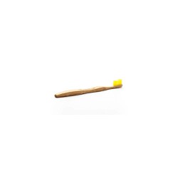 The Humble Co. Humble Brush Adult Toothbrush Bamboo Medium Yellow 1 picie