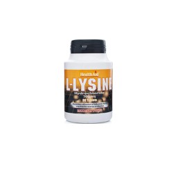 Health Aid L-Lysine Hydrochloride 500mg Dietary Supplement Essential Amino Acid For The Production Of Structural Proteins Of The Body 60 tablets