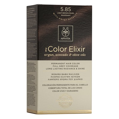 APIVITA My Color Elixir N5,85 Καστανό Ανοιχτό Περλ