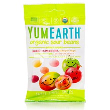 YumEarth Organic Sour Beans - Κουφετάκια Φρούτων, 50gr